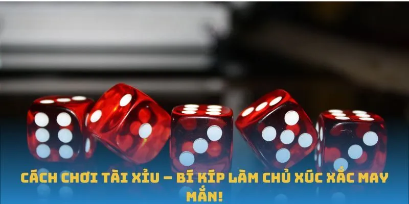 Cách chơi Tài Xỉu